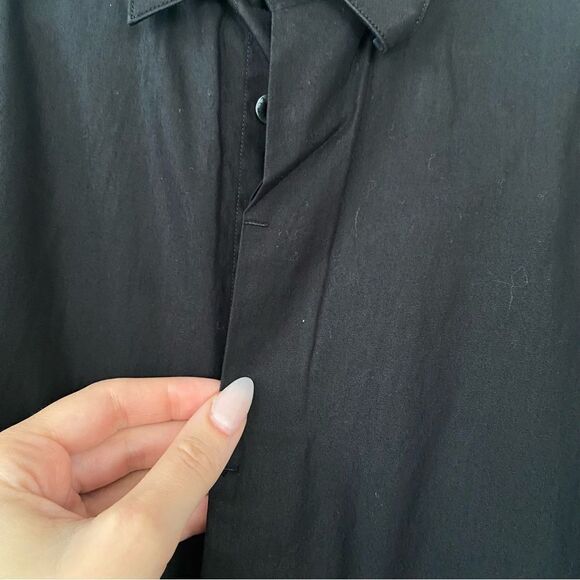 DANIEL HECHTER black button down shirt - Picture 4 of 11